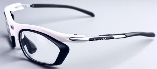 rudyproject ライドンスリム/ホワイトグロス(オプティカルドッグ)